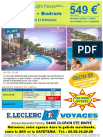 Flyer Bodrum 2012