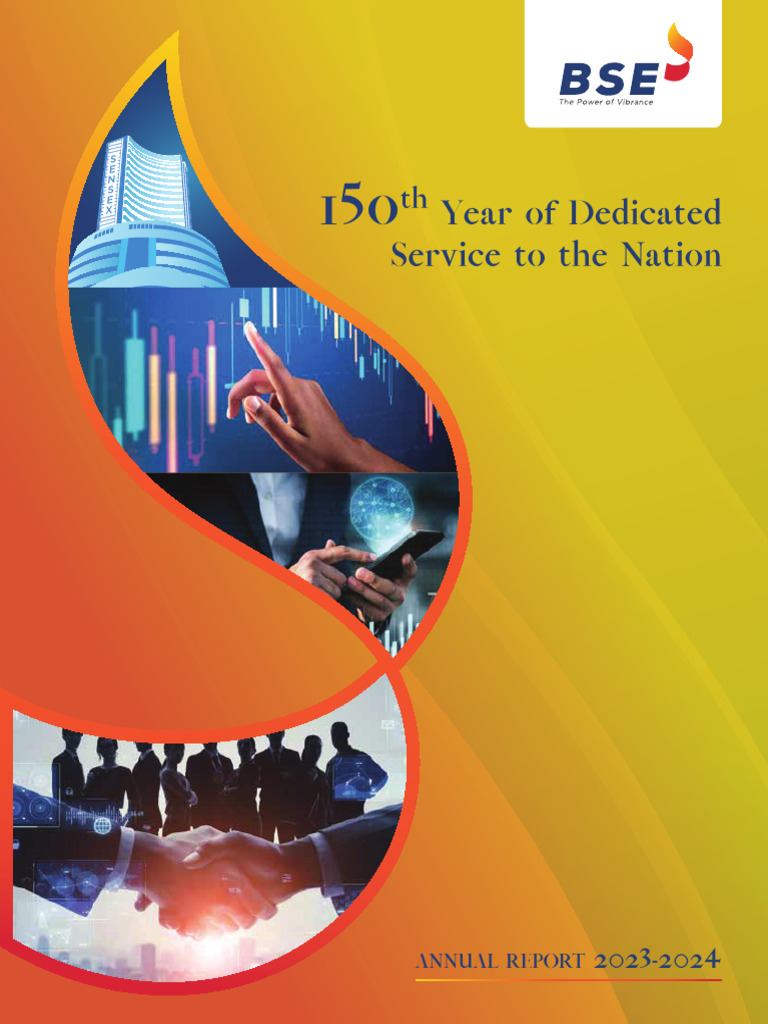 BSE Annual Report 2023-2024 Overview | PDF | Dividend | Tax Treaty