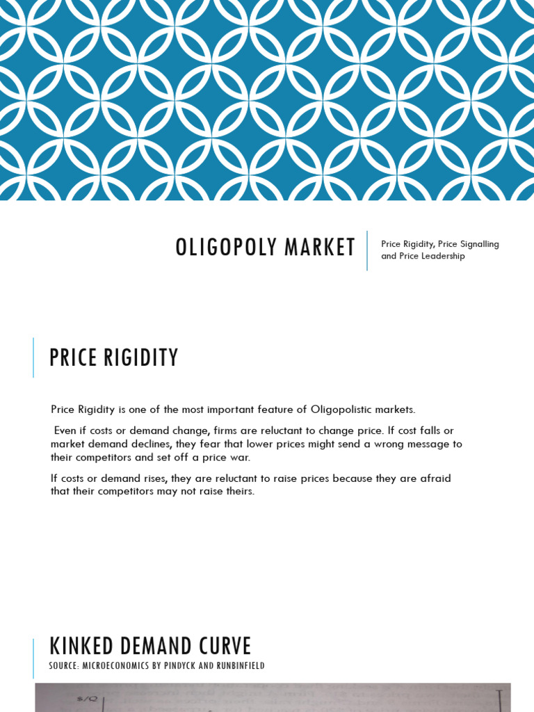 Price Rigidity, Price Signalling and Price Leadership | PDF