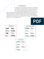 Analysing Fonts