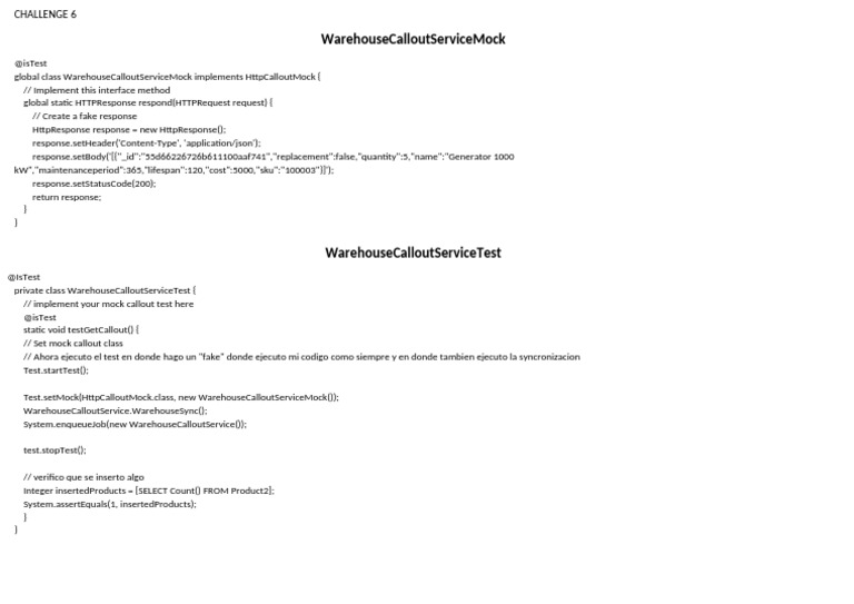 Challenge 6 | PDF