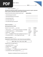 Angielski Pearson Test Unit 7 | PDF