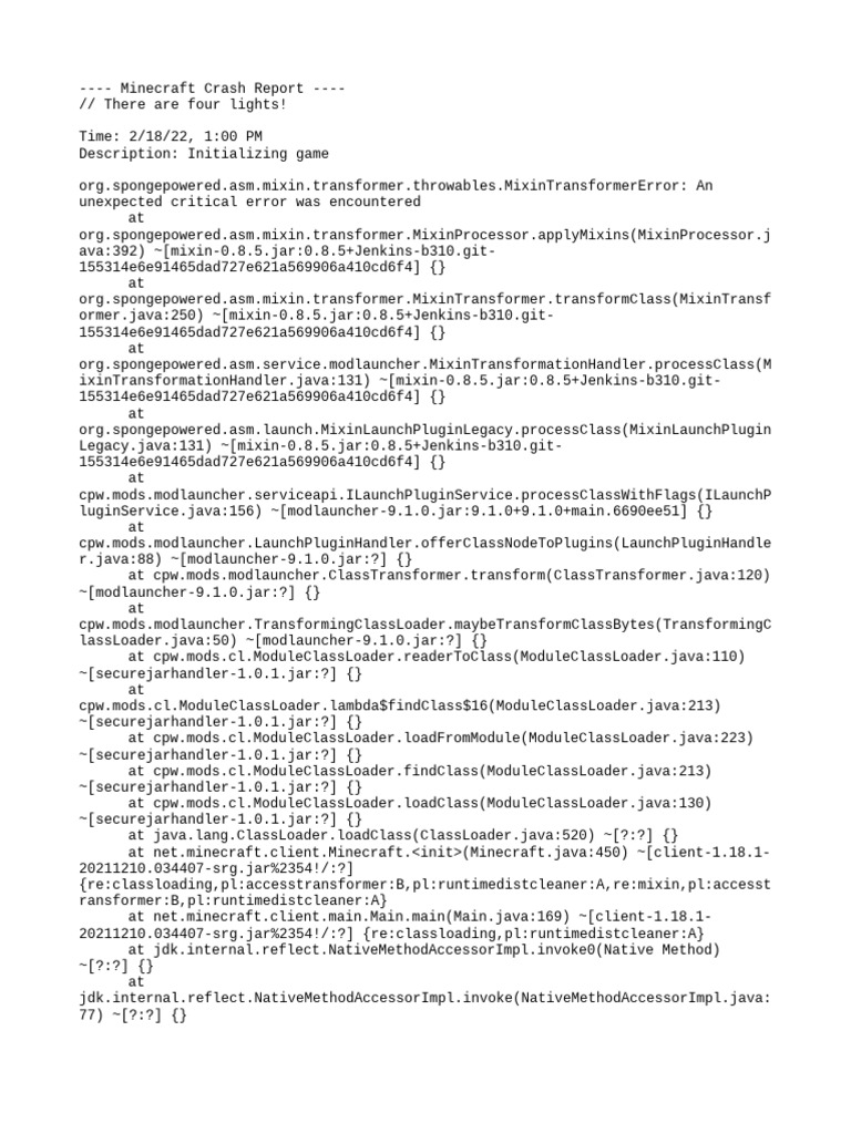 Crash 2022 02 18 - 13.00.02 Client | PDF | Software Engineering ...