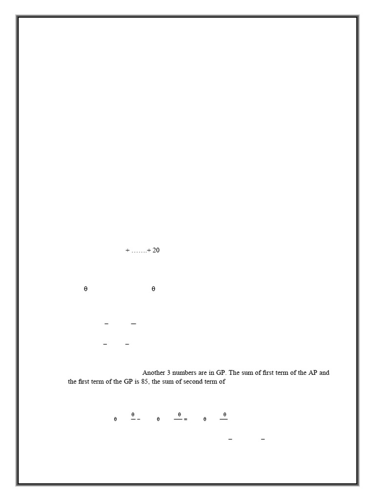 Math Paper Pdf Circle Equations