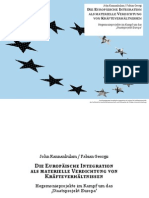 John Kannankulam und Fabian Georgi - Die Europaische Integration als materielle Verdichtung von Krafteverhaltnissen