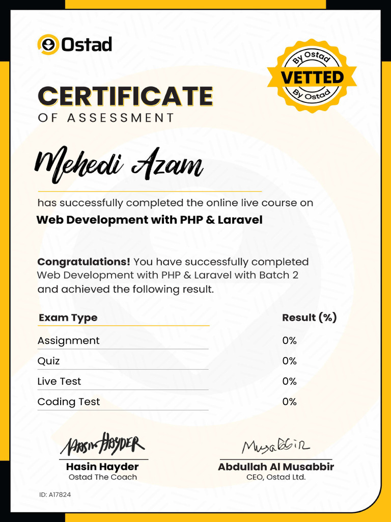PHP & Laravel Web Development Course | PDF