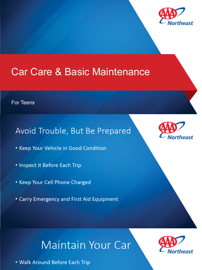 Car Care and Basic Maintenance Grades 9 12 | PDF | Speed Limit | Traffic