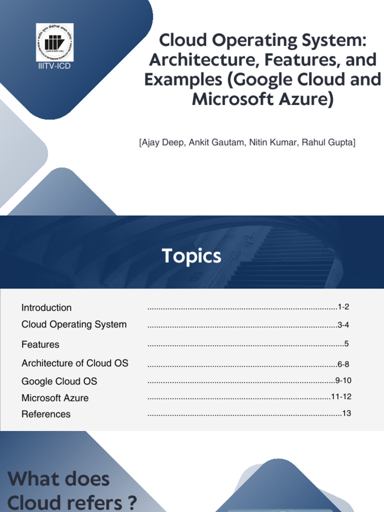 CloudOS | PDF | Cloud Computing | Microsoft Azure