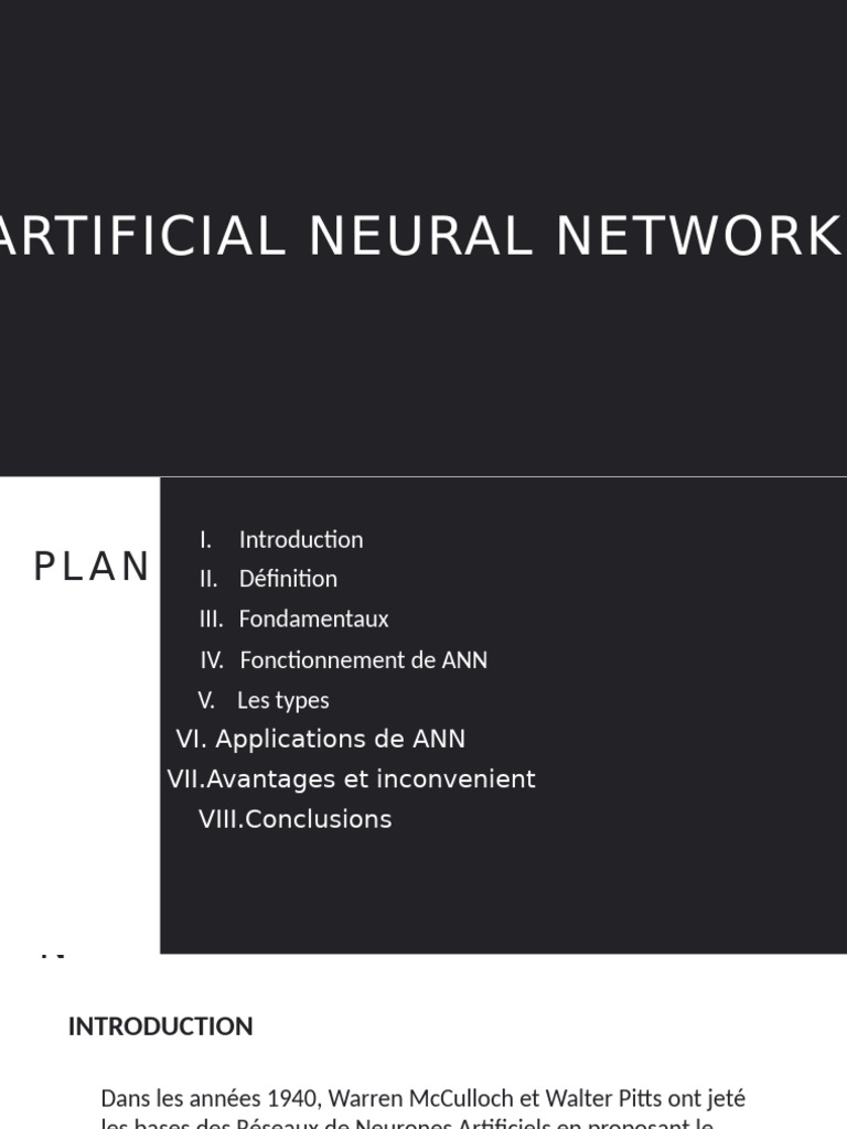 Introduction aux Réseaux de Neurones | PDF | Réseau de neurones ...