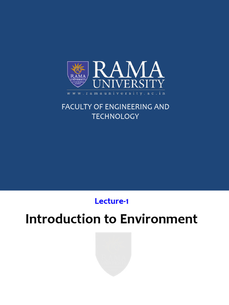 Introduction to Environmental Studies | PDF | Earth Sciences | Natural ...