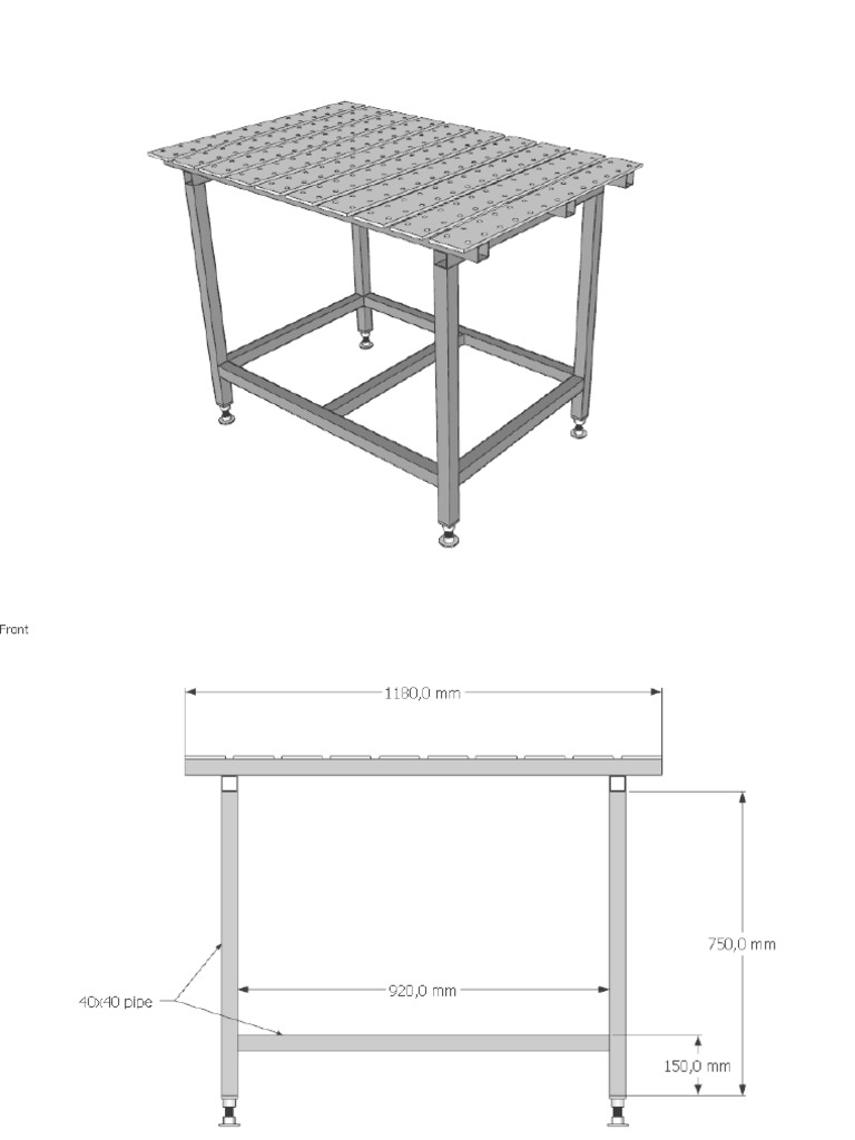 Welding table pdf
