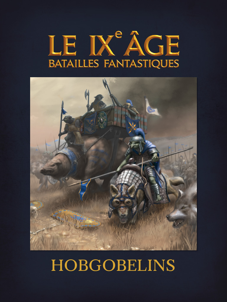 Warhammer The Old World - 5 Chevaucheurs De Loups Hobgobelins Dont Khan (occasion)