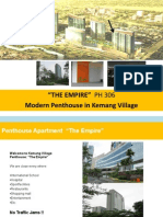 Kemang Village Penthouse P306 For Rent Apartment