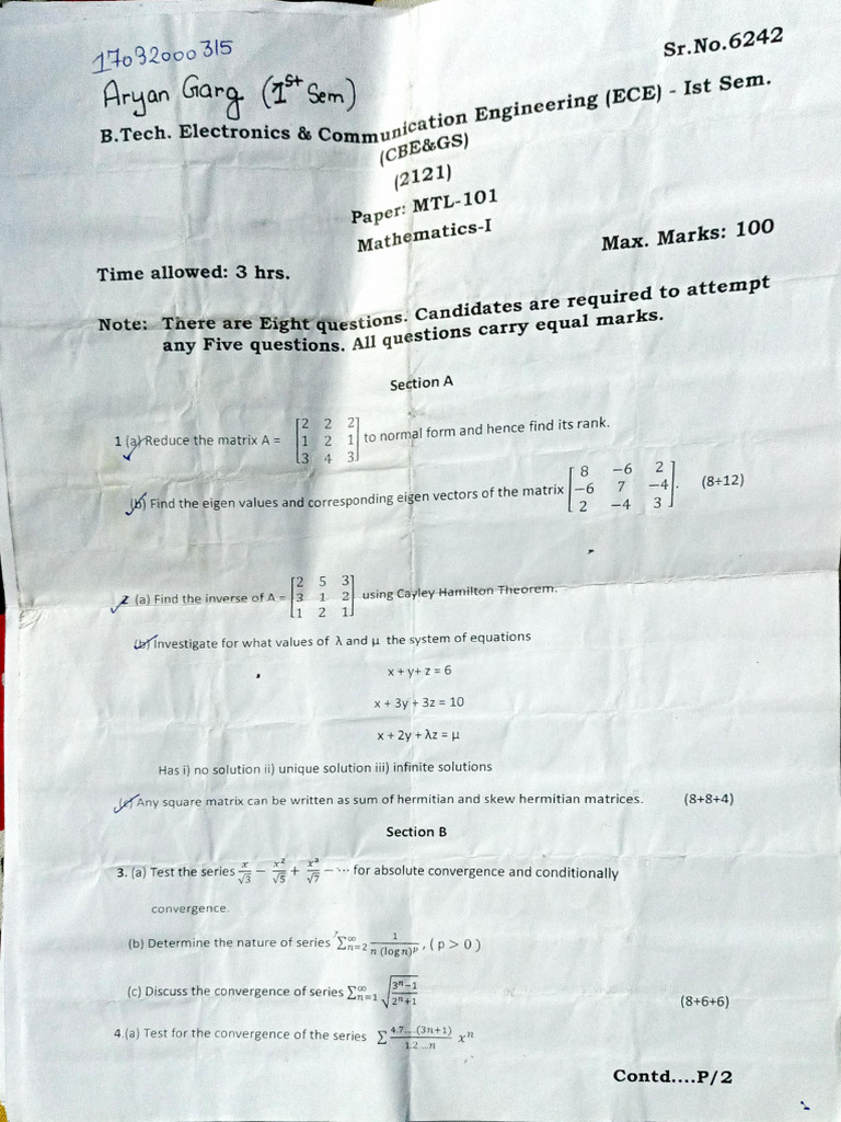 Que Paper | PDF
