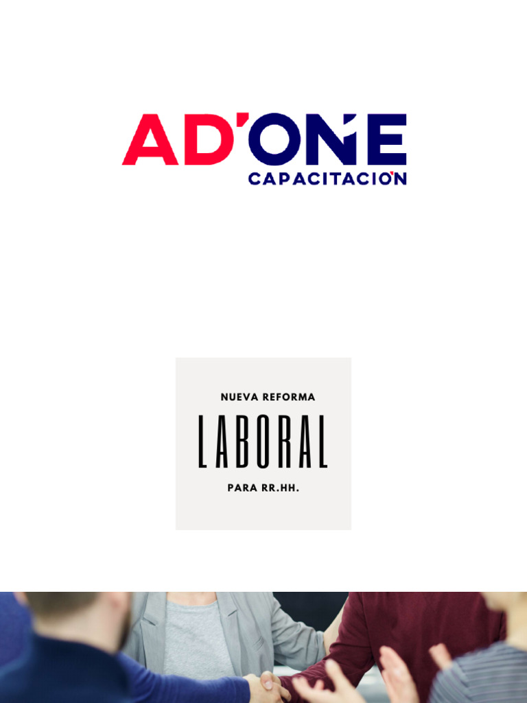 Material Nuevo Modelo Laboral para RRHH | PDF | Derecho laboral ...