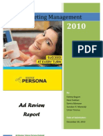 Ad Review Report