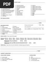 Chest ILD Patient Questionnaire | PDF | Cough | Human Diseases And ...