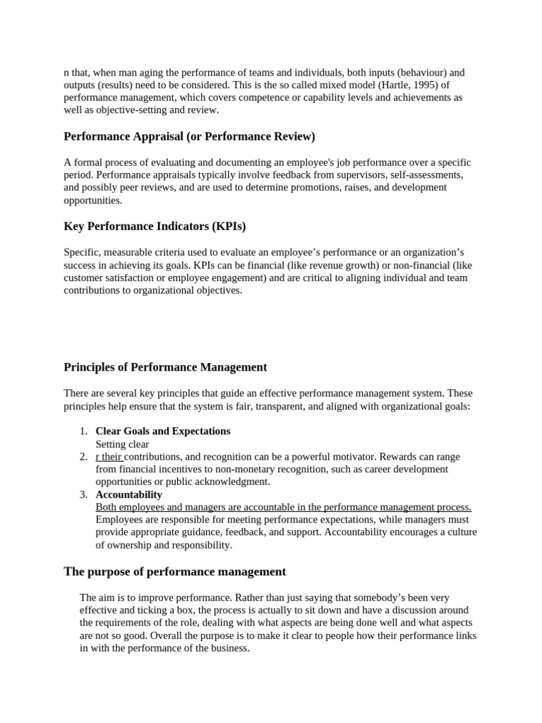 Performance Management Best Practices | PDF | Performance Appraisal ...