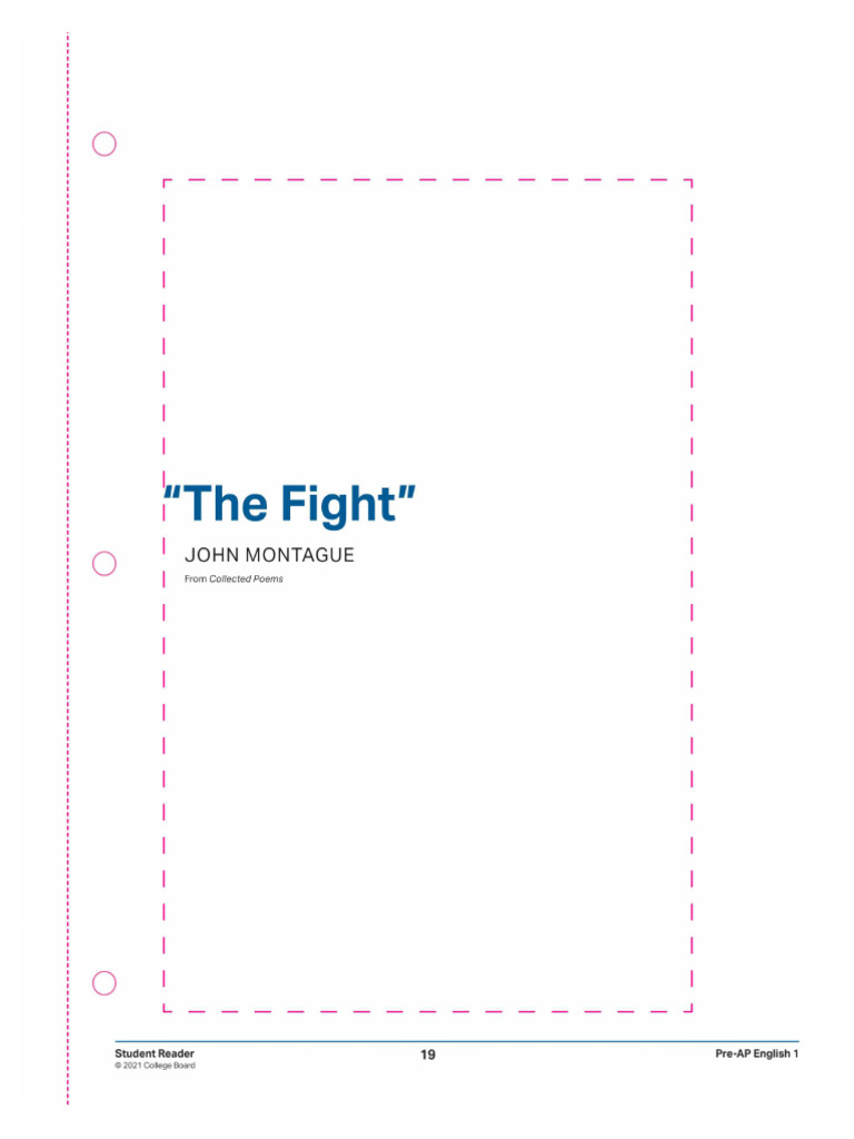 The Fight | PDF