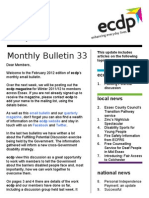 ecdp Email Bulletin 33 