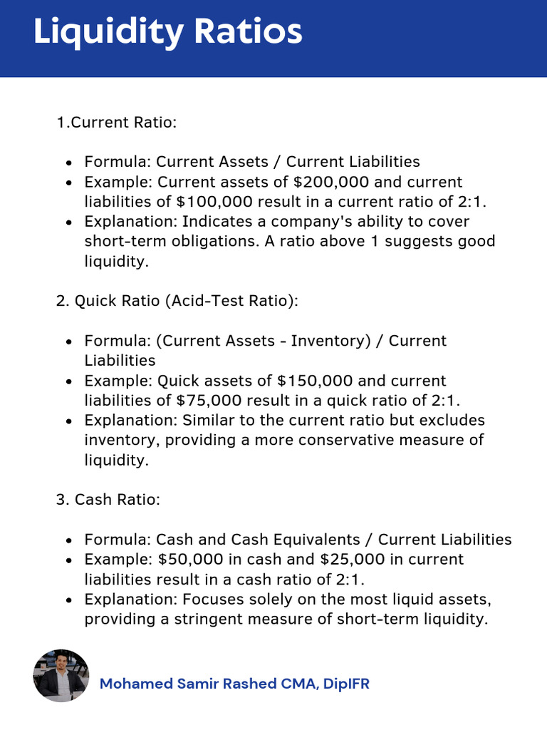 Financial Ratios Mohamed Sami | PDF | Dividend | Revenue