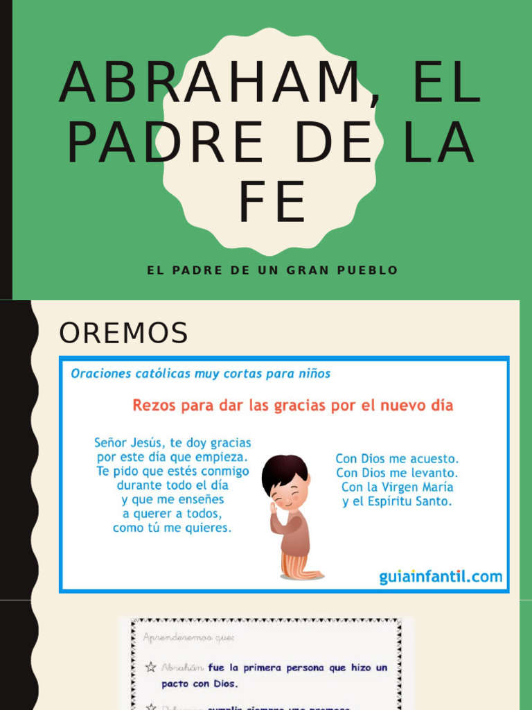 Abraham: Padre de la Fe y de Israel | PDF