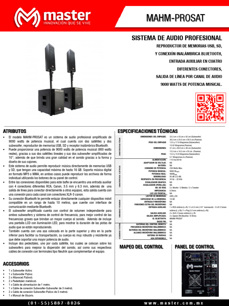 Mahm Prosat | PDF | Micrófono | USB