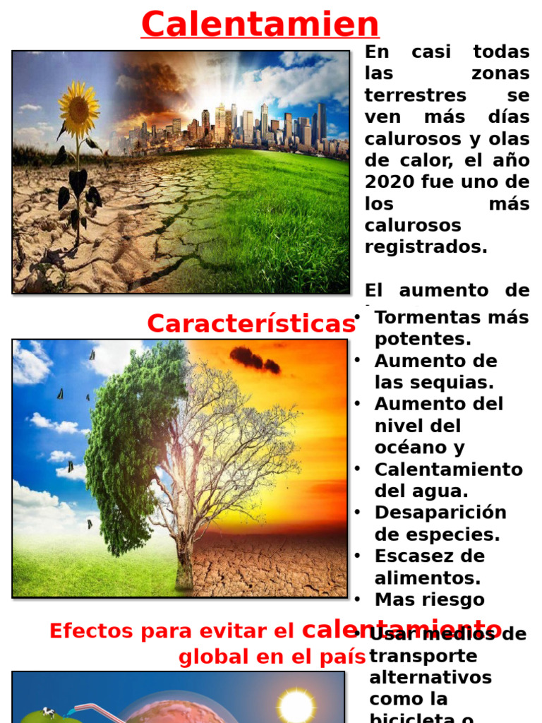 Calentamiento Global - Joseph Barrera | PDF