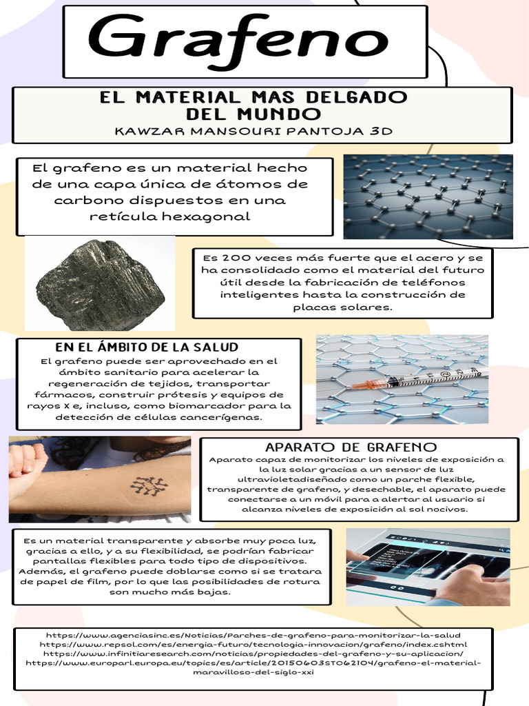 Aplicaciones del Grafeno en Salud y Tecnología | PDF