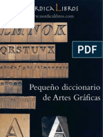 Pequeno Diccionario Artes Graficas