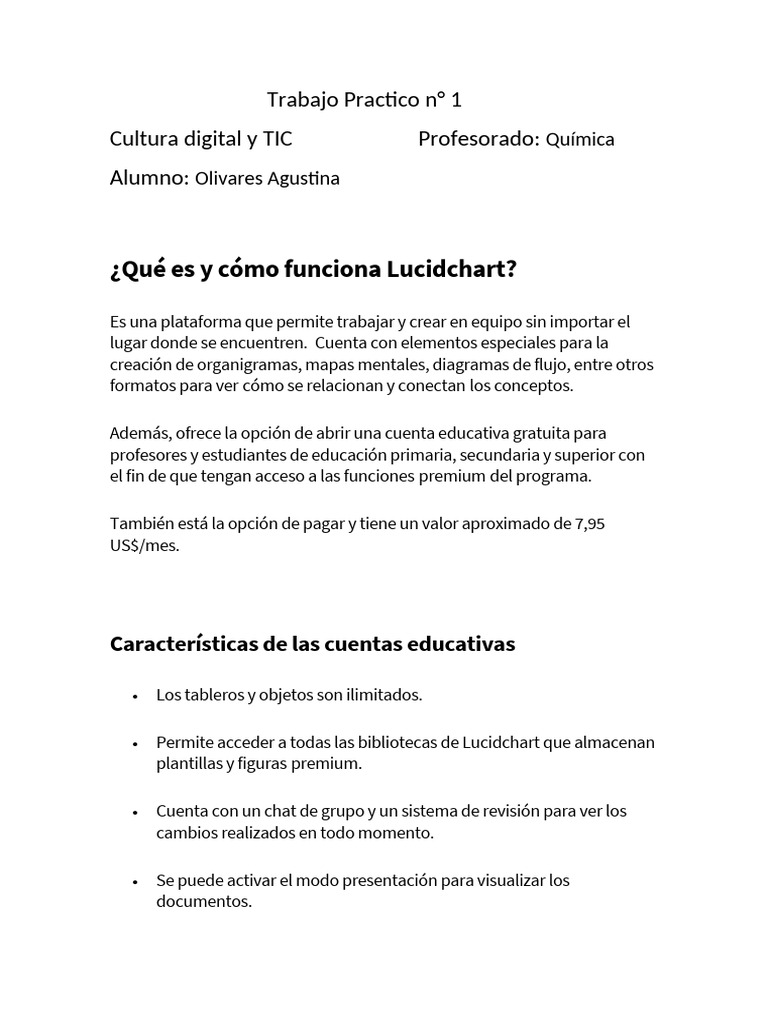 Cómo crear cuenta gratuita en Lucidchart | PDF