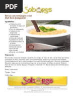 Receta Arroz Con Rompope