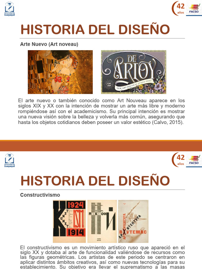Evolución del Diseño a Través de la Historia | PDF | Diseño gráfico ...