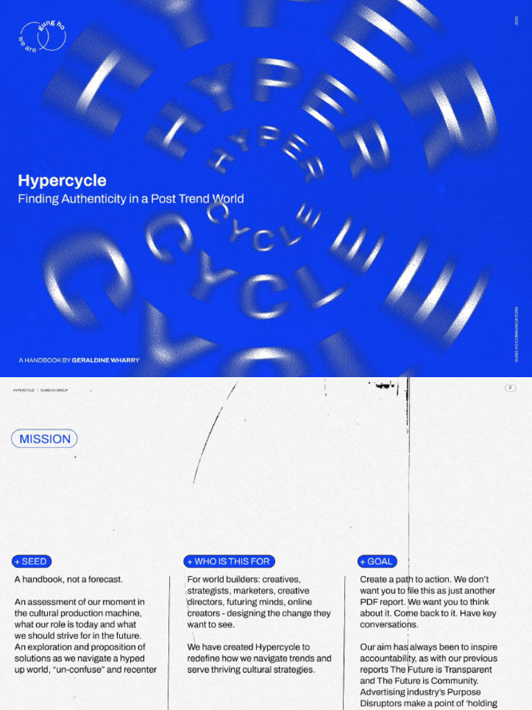 Hypercycle - Gung Ho Communications | PDF