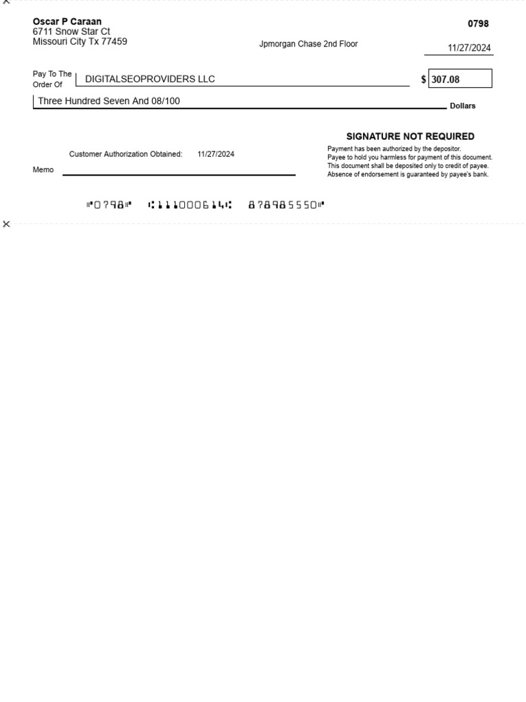 echeck (6) | PDF