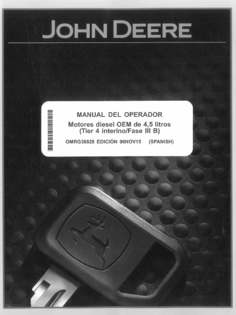 JOHN DEERE ( Motores diesel OEM de 4,5 l) | PDF