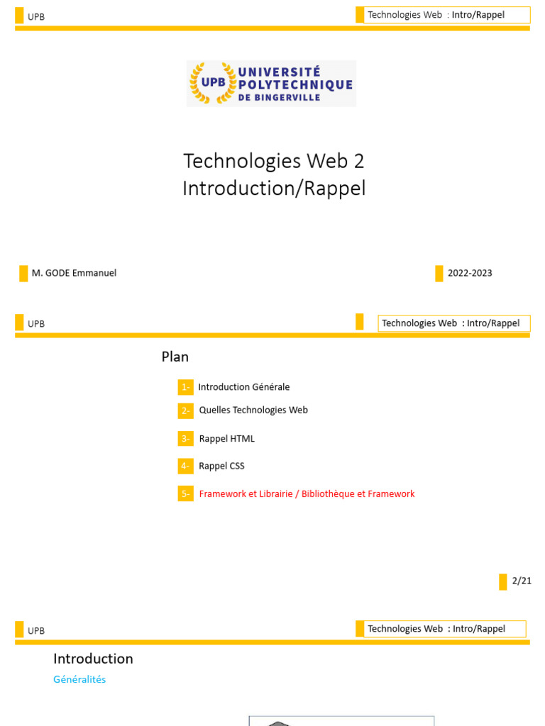 Introduction aux Technologies Web 2.0 | PDF | Internet | Internet et Web