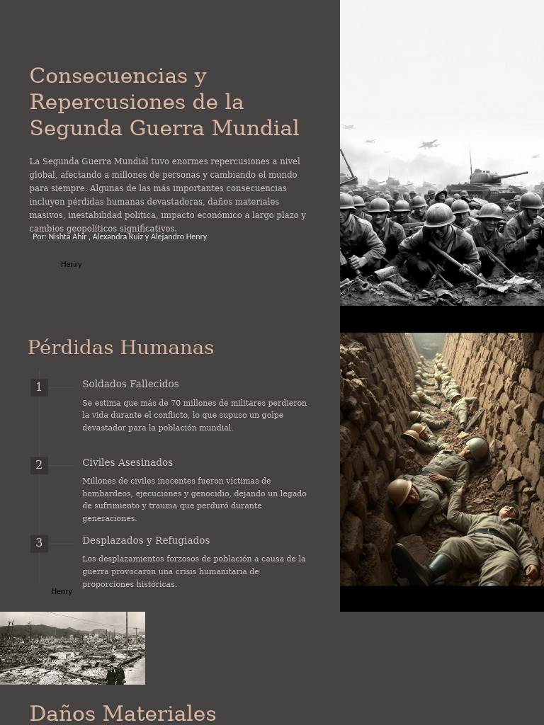 Consecuencias y Repercusiones de La Segunda Guerra Mundial | PDF ...
