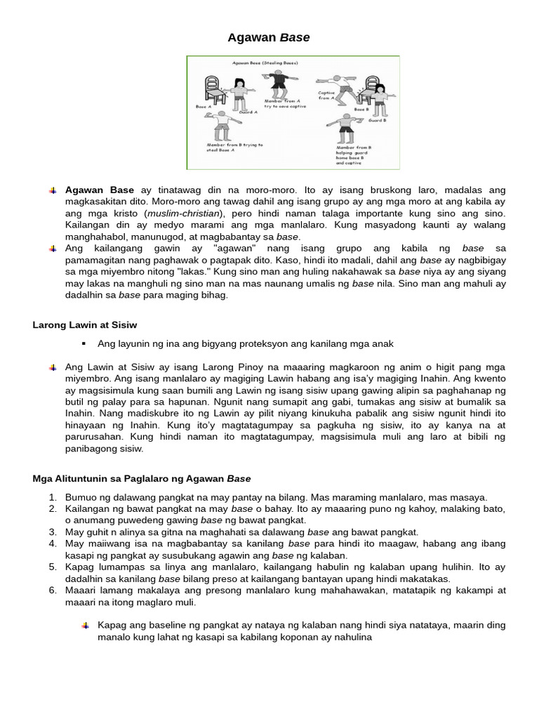 Agawan Base | PDF