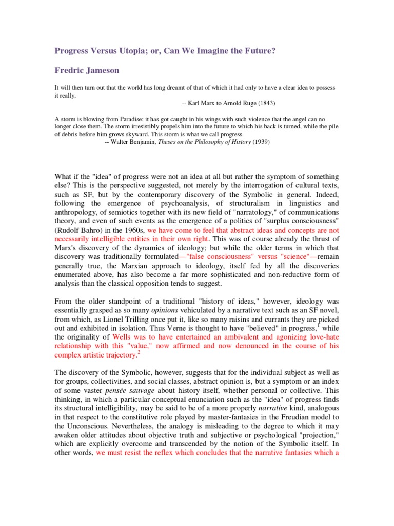 Utopian society picture