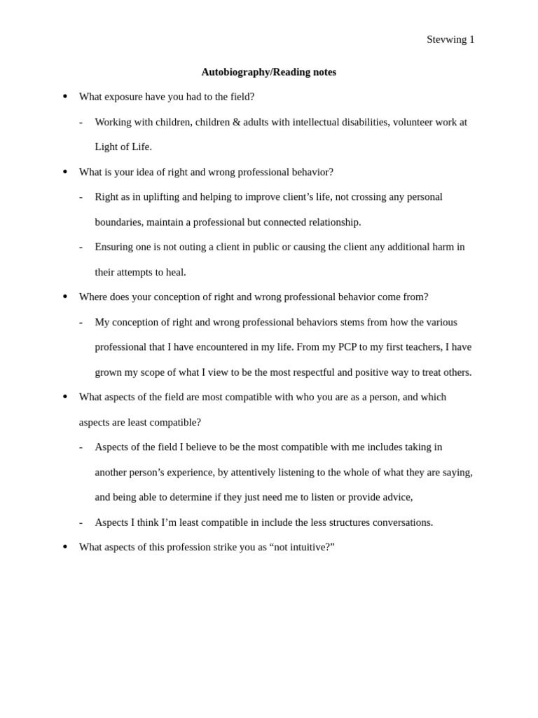 Autobiography Pdf Psychotherapy Psychology