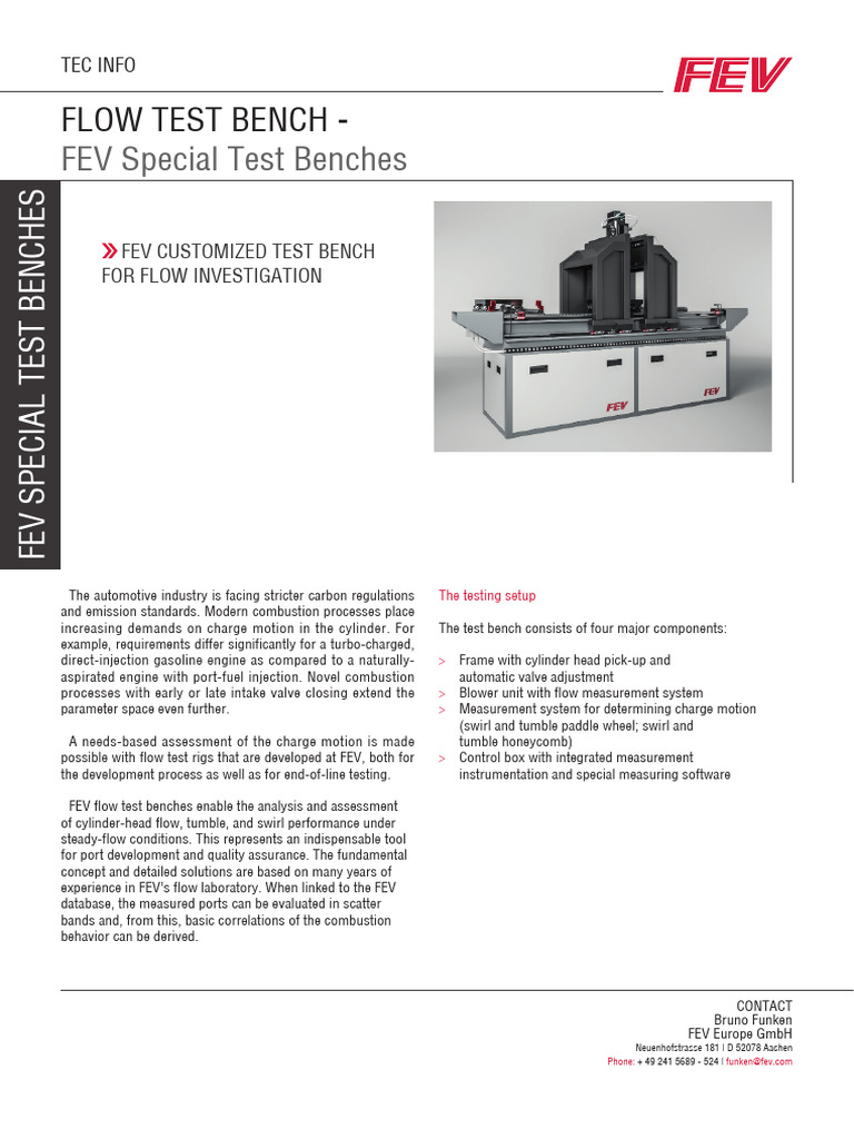 Flow Test Bench-EN-DE | PDF