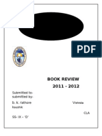 Book Review 2011 - 2012: B K R V