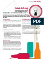 Factsheet Alcohol and Risk Taking