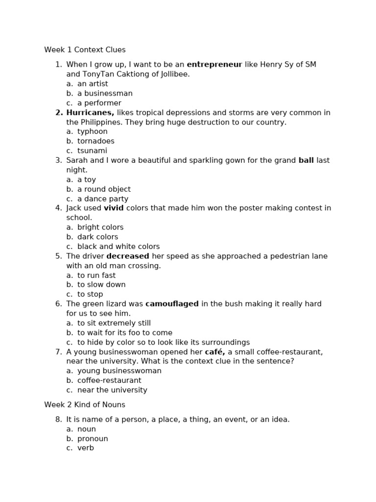 Grade 4 Q2 Exam | PDF