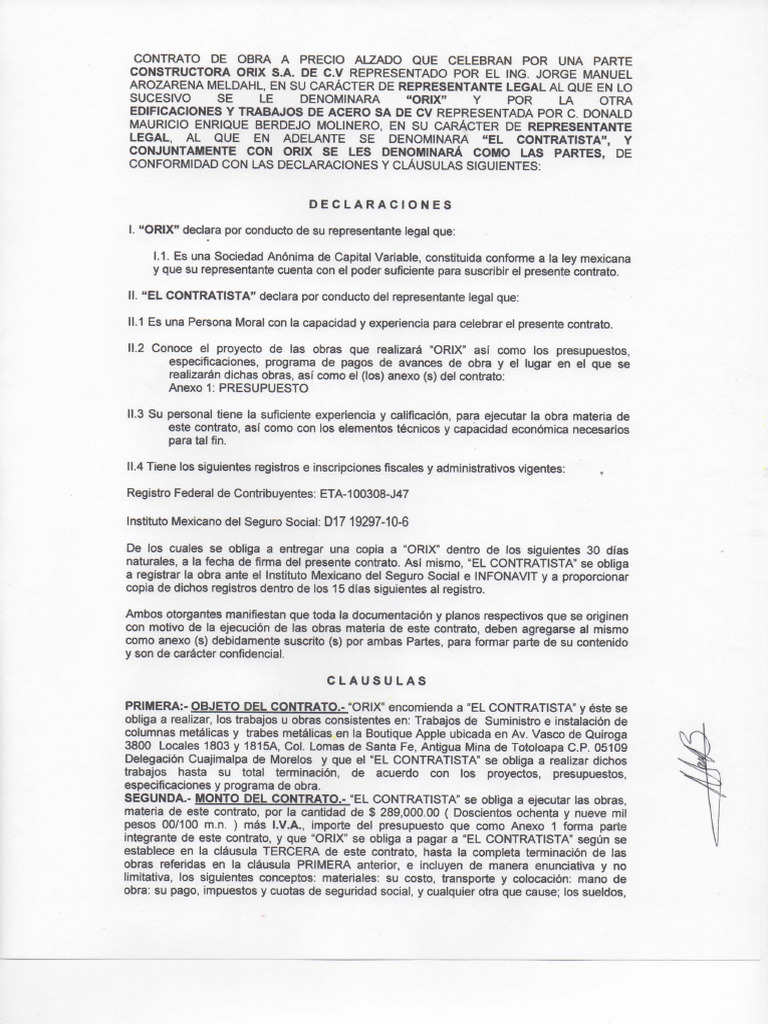 Contrato | PDF