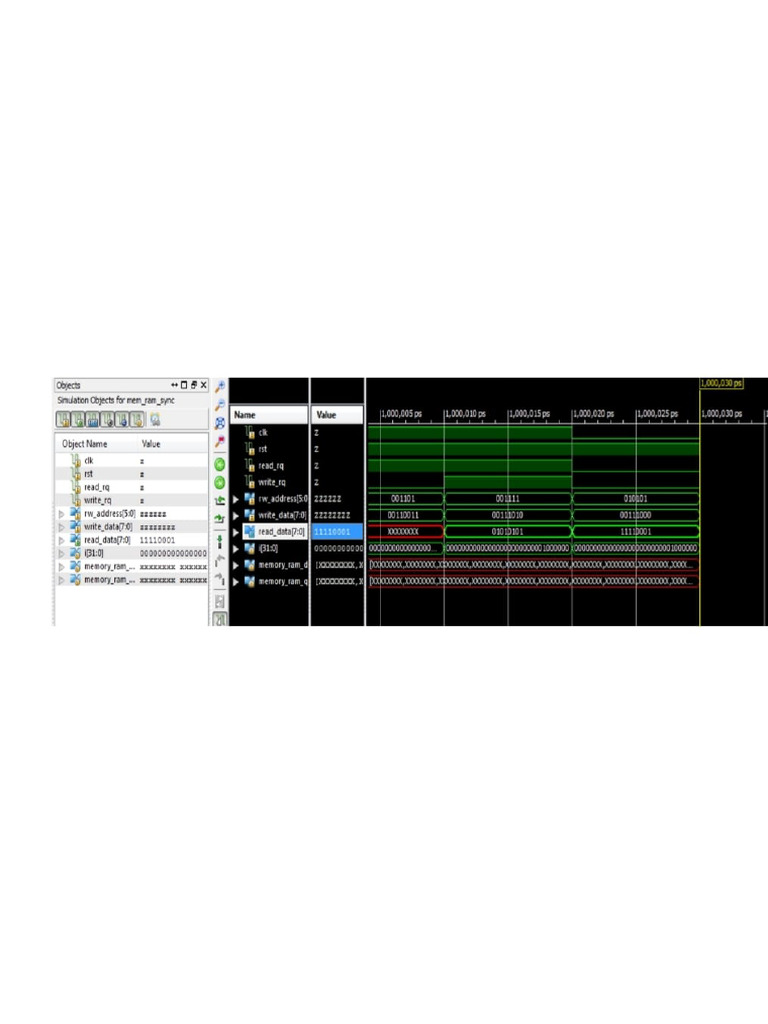 Simulation of Memory | PDF
