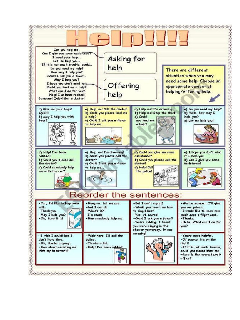 Ask For Help | PDF