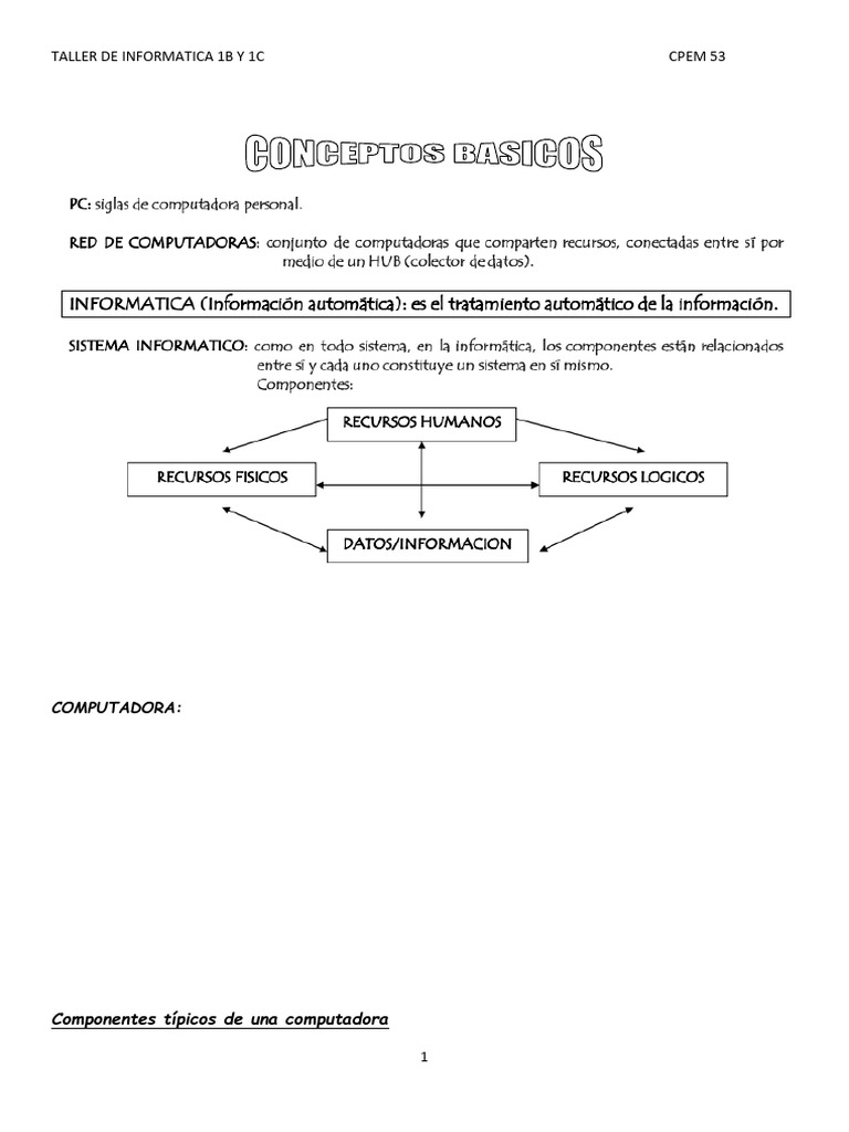 TP Teoria | PDF | Hardware de la computadora | Periférico