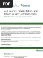 Melbourne ACL Rehabilitation Guide - Gabriel Bala PDF | PDF | Knee ...
